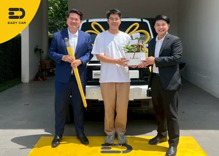 ส่งมอบรถเช่าระยะยาวบุคคลธรรมดา กว่า 3,600 คัน โดย Eazy Car