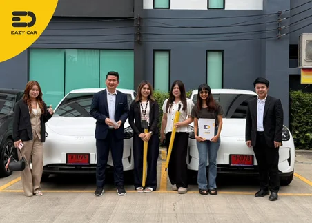 ส่งมอบรถเช่าระยะยาวบุคคลธรรมดา กว่า 3,600 คัน โดย Eazy Car